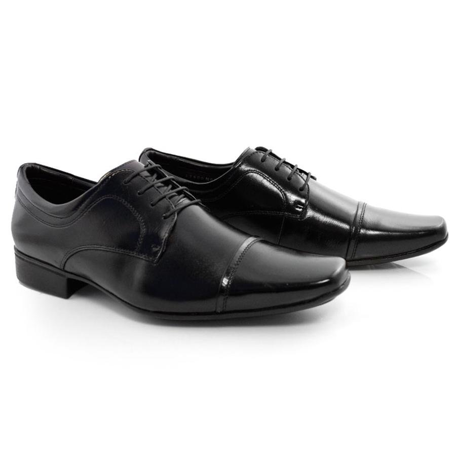 Sapato Social de Couro Jota Pe Air Vinitti 77600 Preto 2