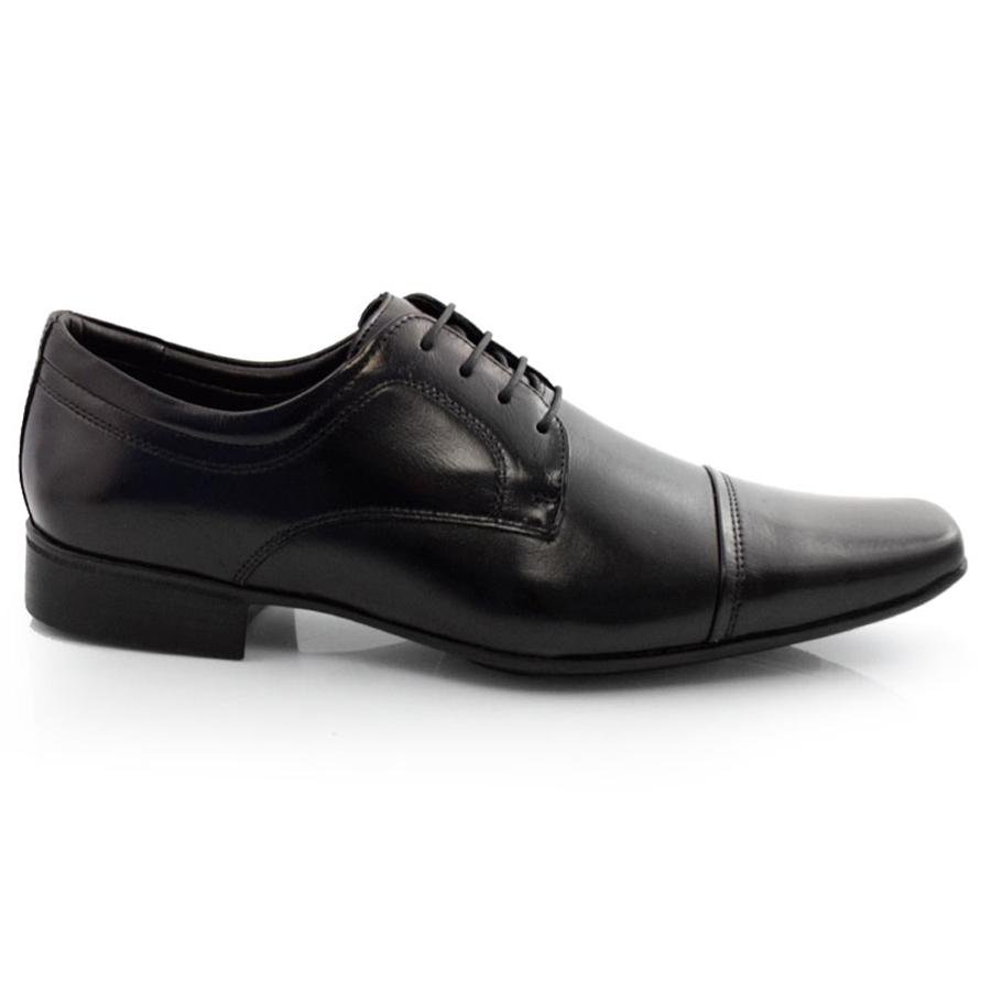 Sapato Social de Couro Jota Pe Air Vinitti 77600 Preto 3