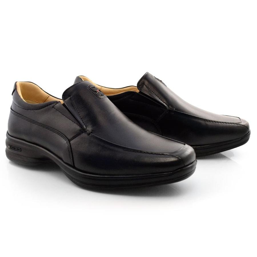 Sapato Social de Couro Jota Pe Space 70804 Preto 2