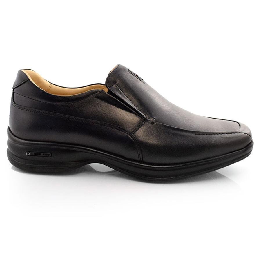 Sapato Social de Couro Jota Pe Space 70804 Preto 3