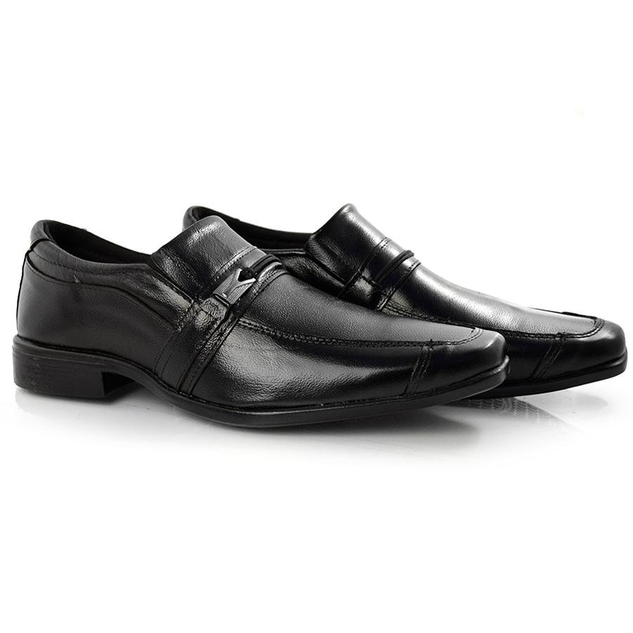 Sapato Social Masculino de Couro BR2 914 Preto 2