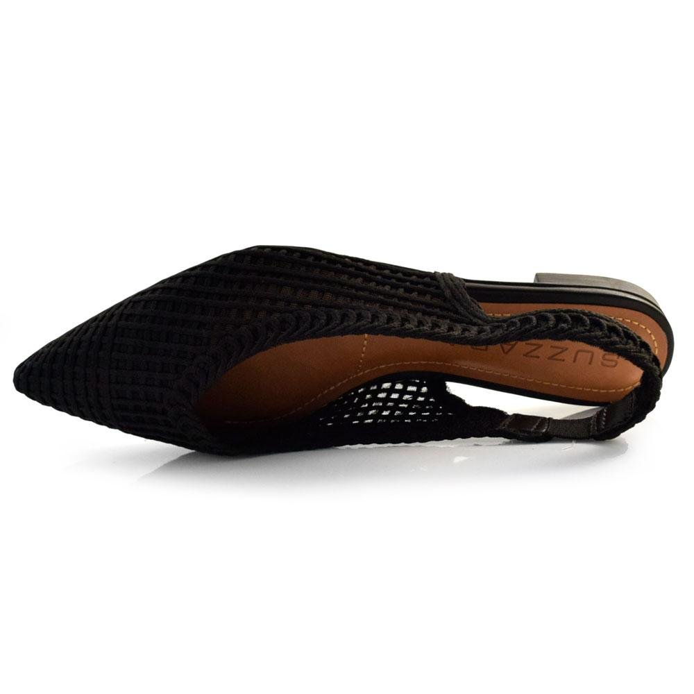 Sapatilha Slingback Suzzara 373252 Preto 7
