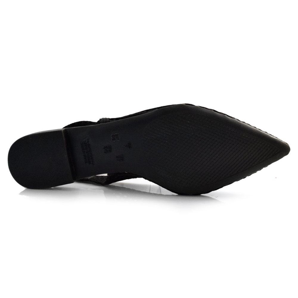 Sapatilha Slingback Suzzara 373252 Preto 8