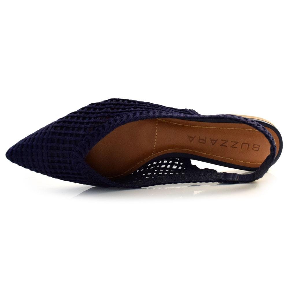 Sapatilha Slingback Suzzara 373252 Azul 7