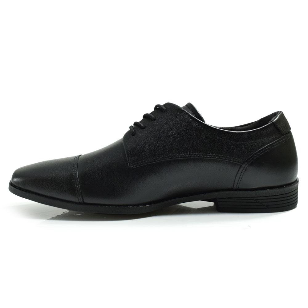 Sapato Social de Couro Ferracini London 4460 Preto 5