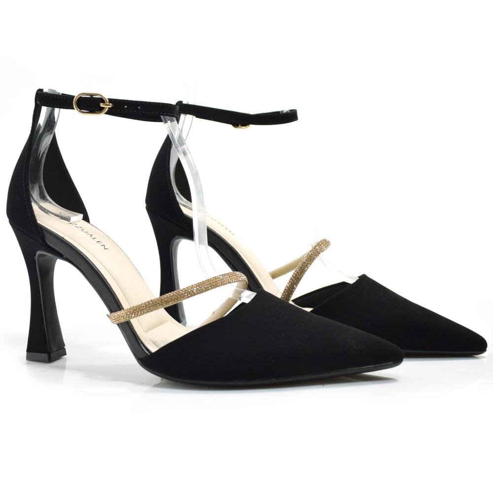 Scarpin de Salto Taça Cazzualen T9419-231 Preto 2