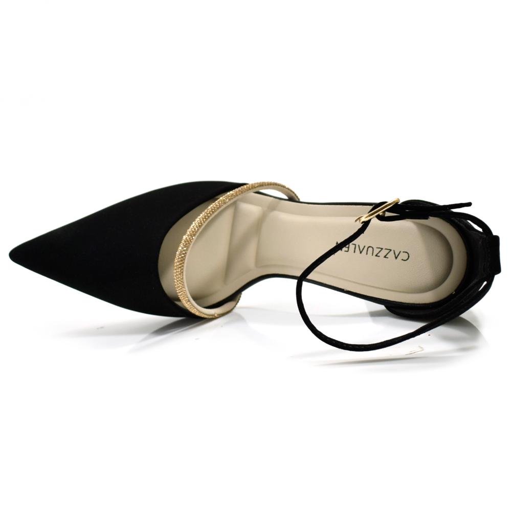 Scarpin de Salto Taça Cazzualen T9419-231 Preto 6