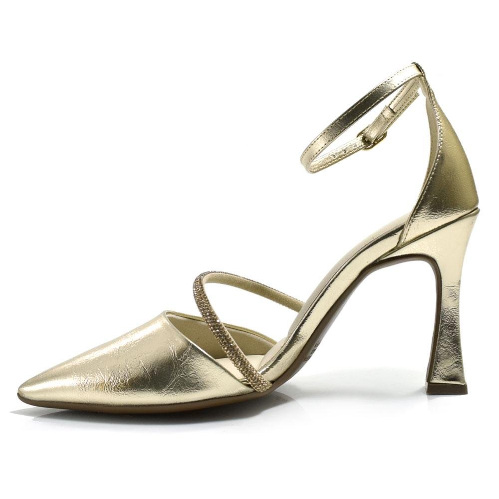 Scarpin de Salto Taça Cazzualen T9419-231 Dourado 5