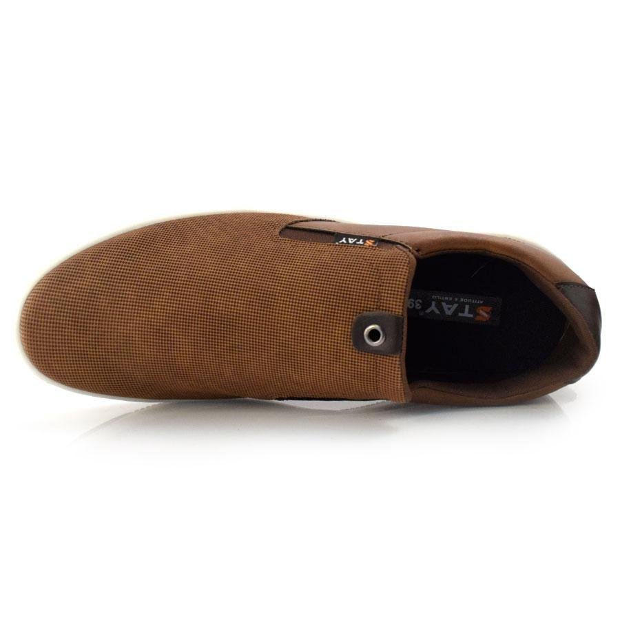Sapatênis Masculino Stay 2802 Marrom 6