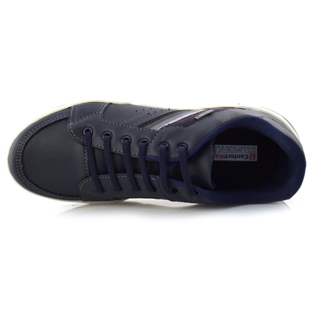 Sapatênis Masculino Confort Way 6356 Azul 7