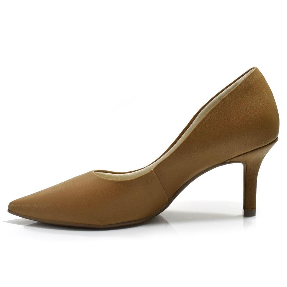 Scarpin Feminino Cazzualen T7029-145 Marrom 5