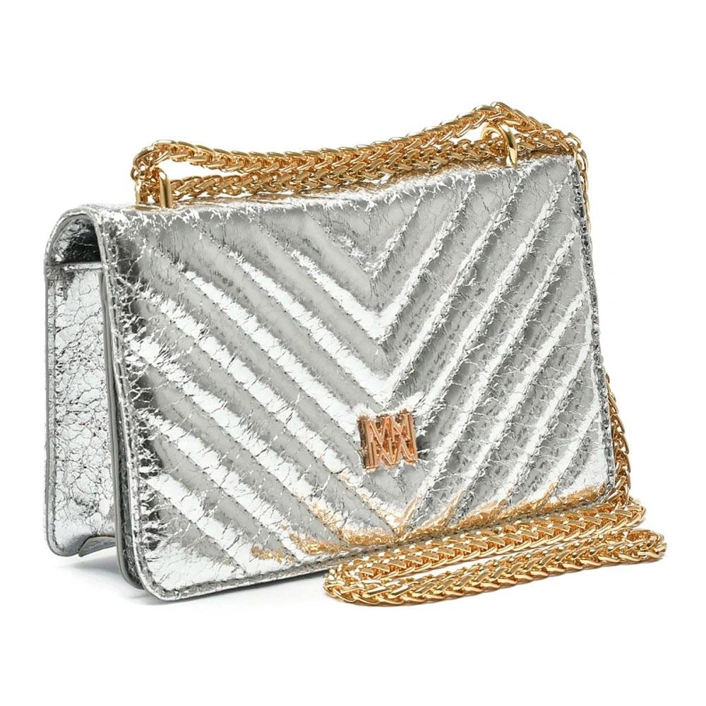 Shoulder Bag Feminina Via Marte B2-616-01 Prata 2