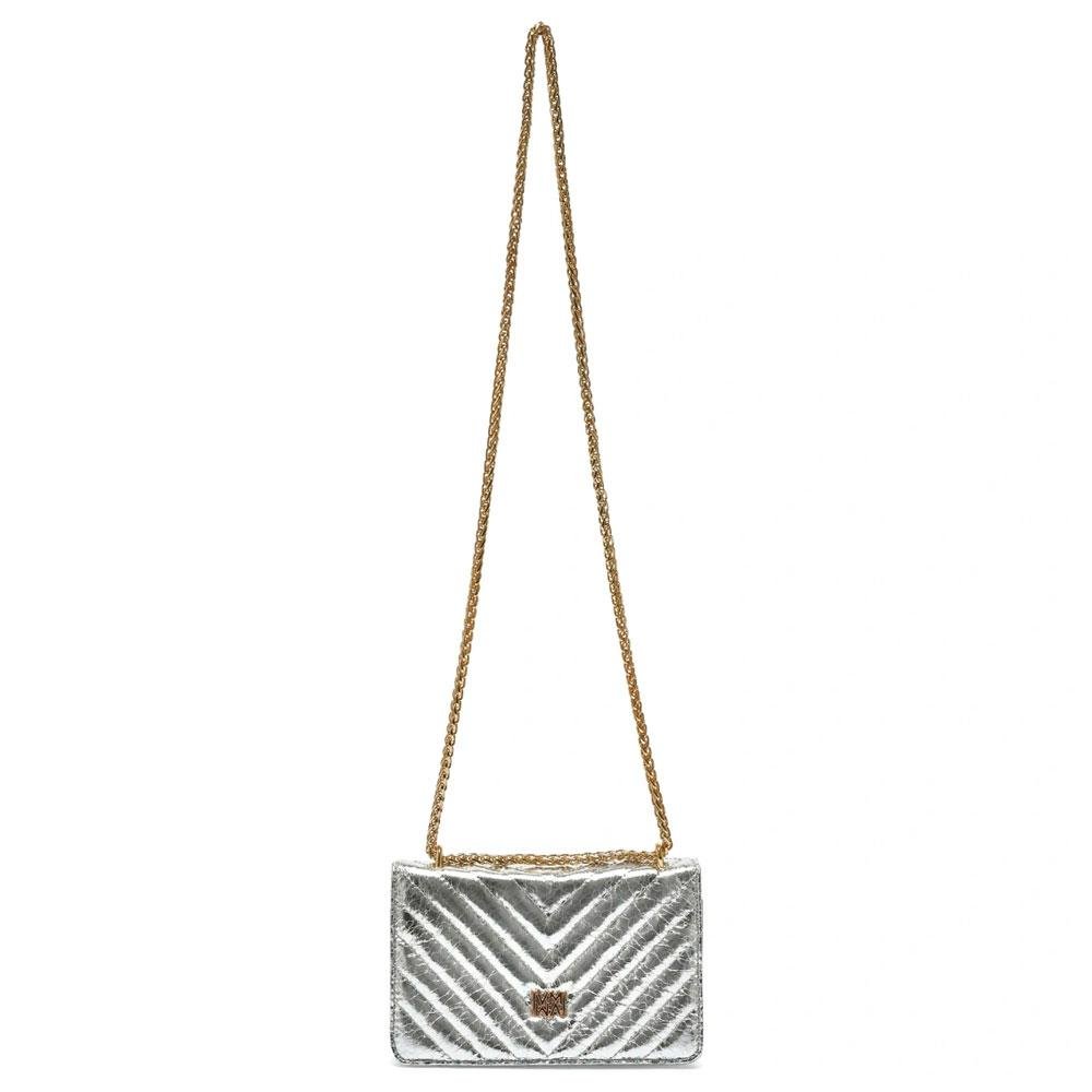 Shoulder Bag Feminina Via Marte B2-616-01 Prata 3