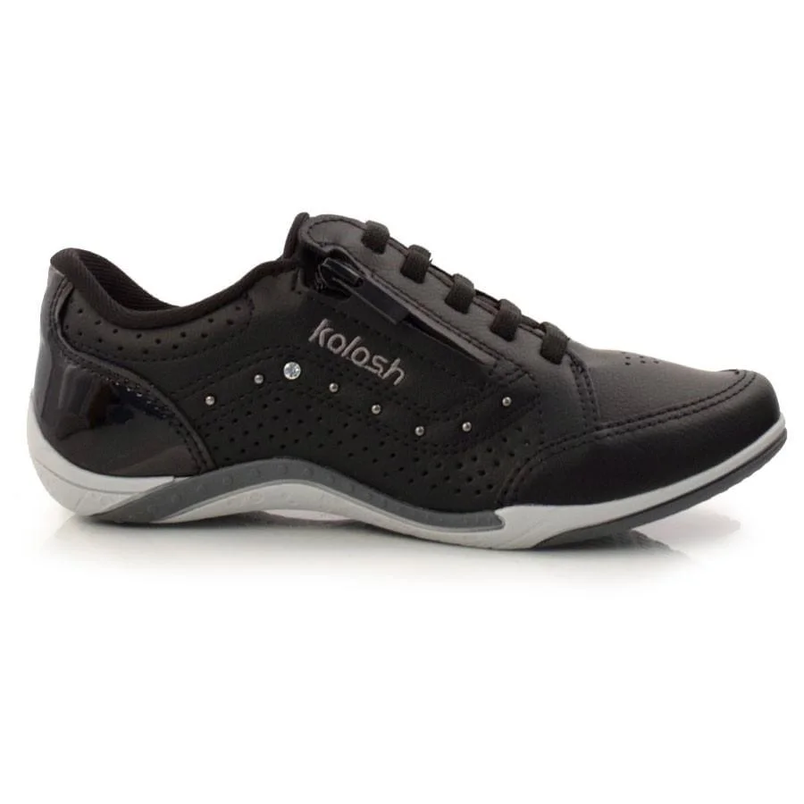 Tênis Casual Feminino Kolosh C1299 Preto 3