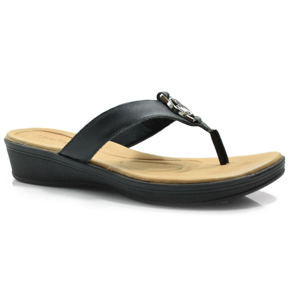 Tamanco de Couro Feminino Usaflex AF0406