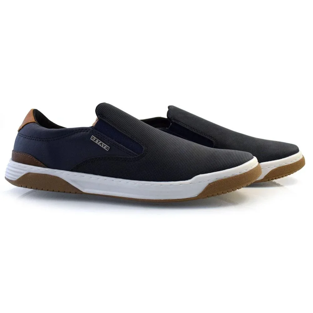 Slip On Masculino Stay 40004 Azul 2