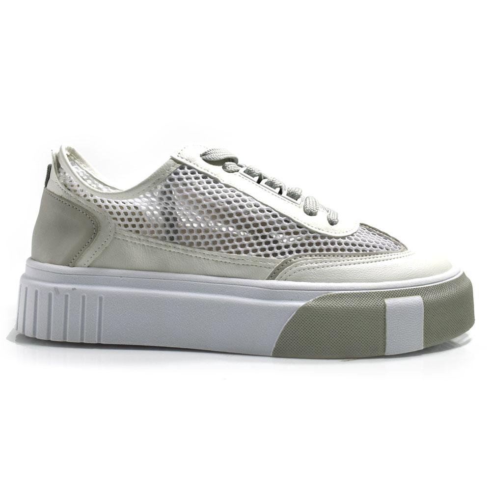 Tênis Casual Feminino Suzzara 029-0618 Branco 3