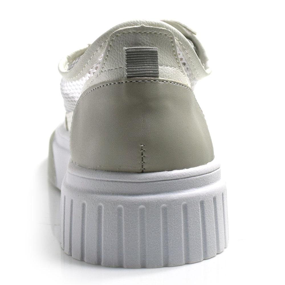 Tênis Casual Feminino Suzzara 029-0618 Branco 4