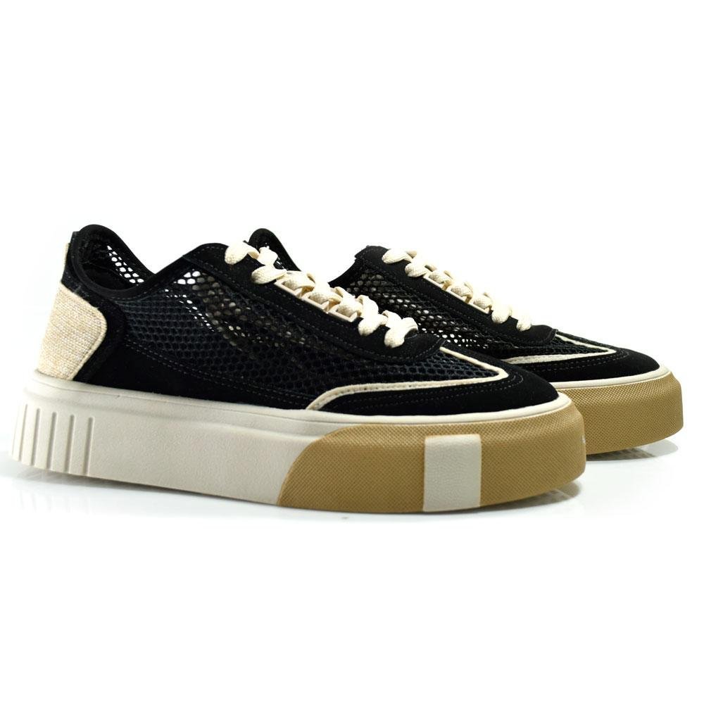 Tênis Casual Feminino Suzzara 029-0618 Preto 2