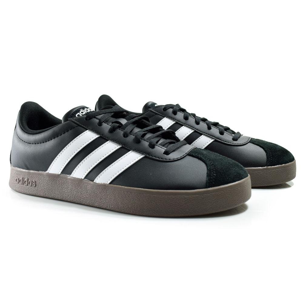 Tênis Adidas  VL Court Base Mascuino  ID3712 Preto 2