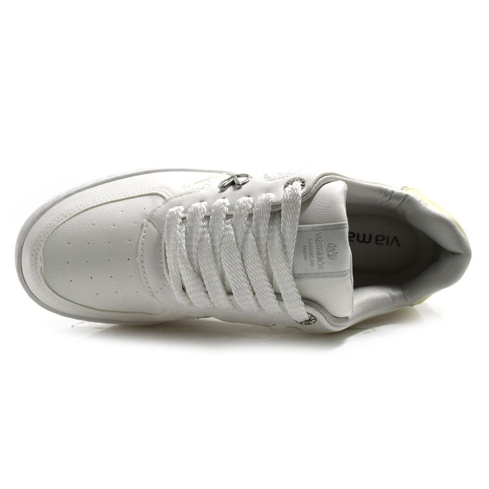 Tênis Casual Feminino Via Marte Branco 6