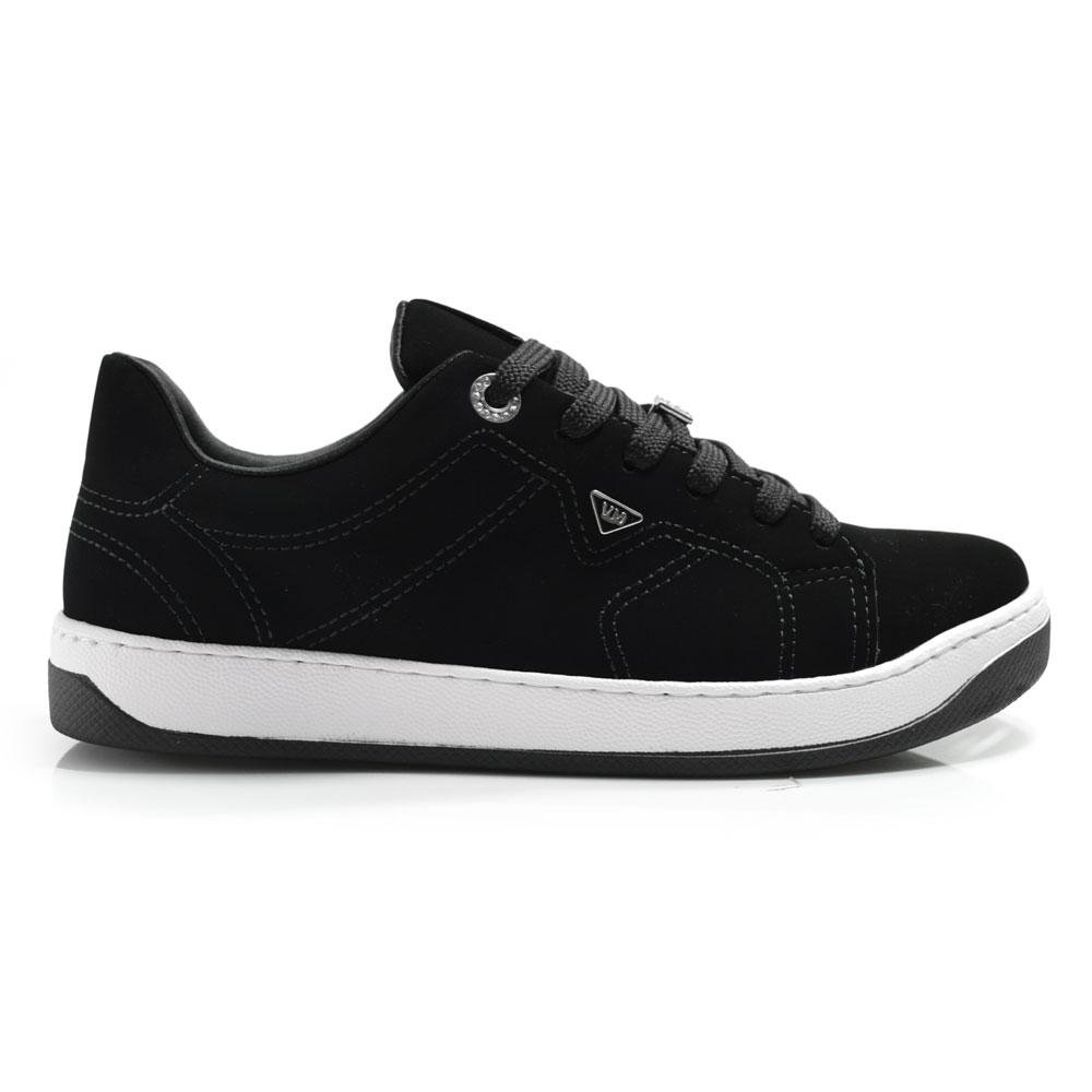 Tênis Casual Feminino Via Marte 220-003-02 Preto 3