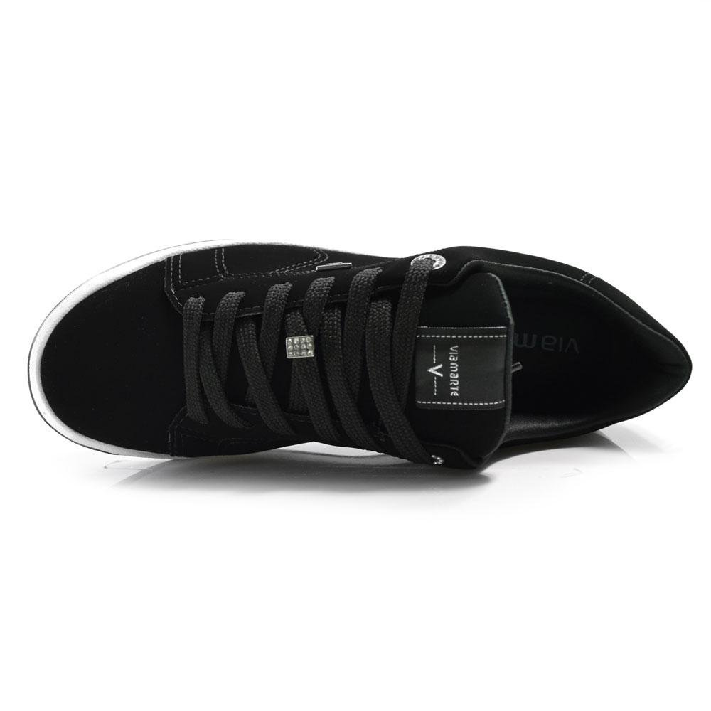Tênis Casual Feminino Via Marte 220-003-02 Preto 6
