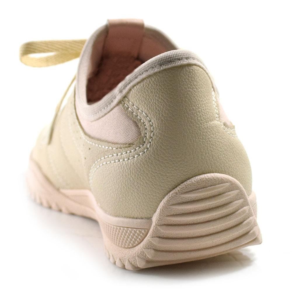 Tênis Casual Infantil Pink Cats V5284 Bege 4