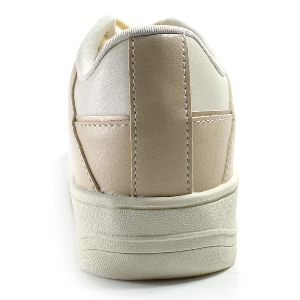 Tênis Casual Ollie Feminino BLISS-F Bege 4