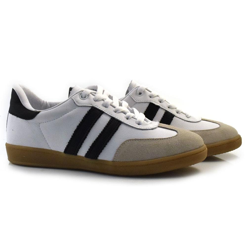 Tênis de Couro Feminino Suzzara 12.154 Branco 2