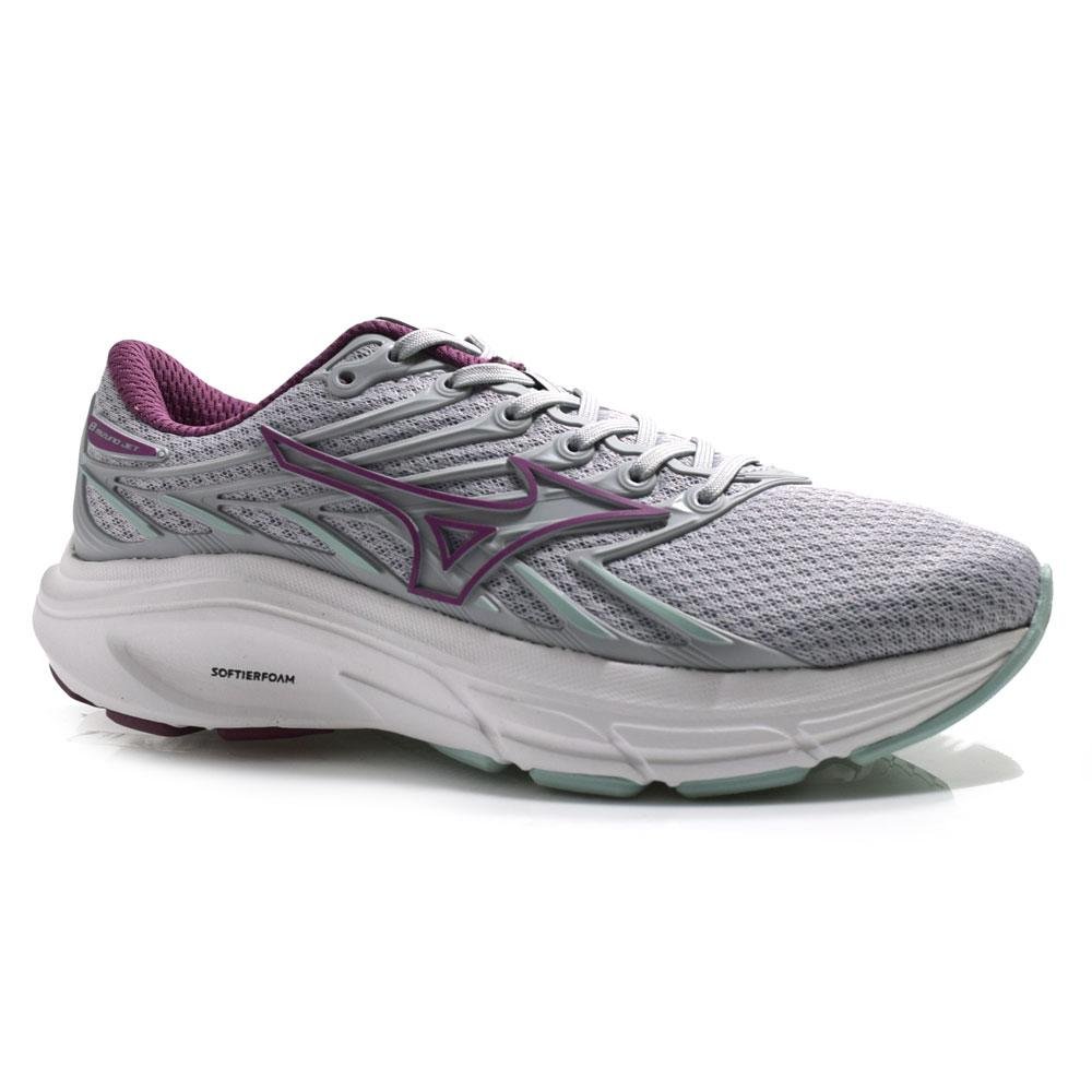 Tênis Feminino Mizuno Jet 8 101043043 Cinza 1