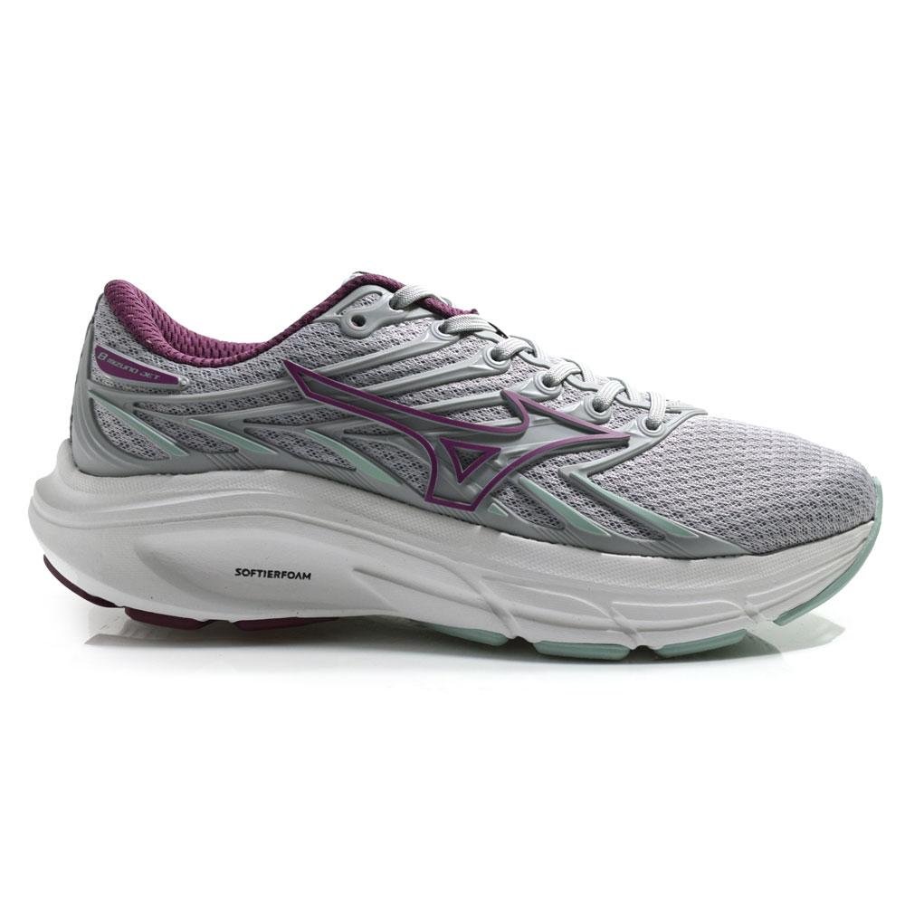 Tênis Feminino Mizuno Jet 8 101043043 Cinza 3