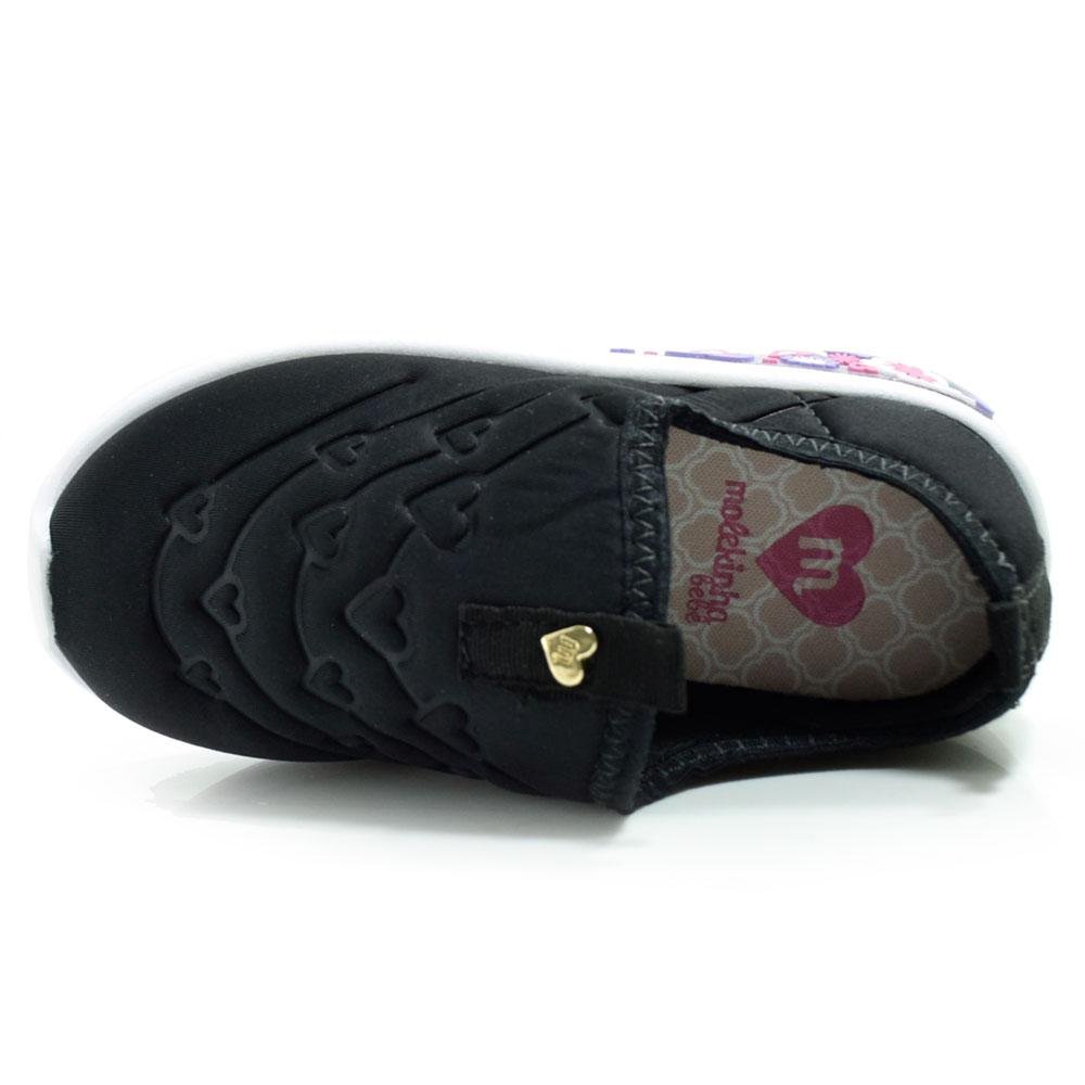 Tênis de LED Infantil Molekinha 2731.409.29628 Preto 6