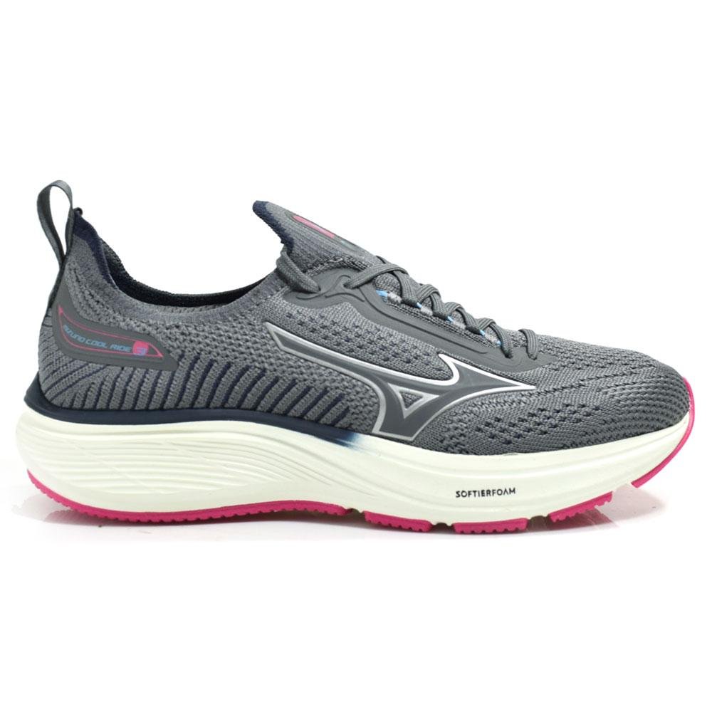 Tênis Feminino Mizuno Cool Ride 3 101095095 Cinza 3