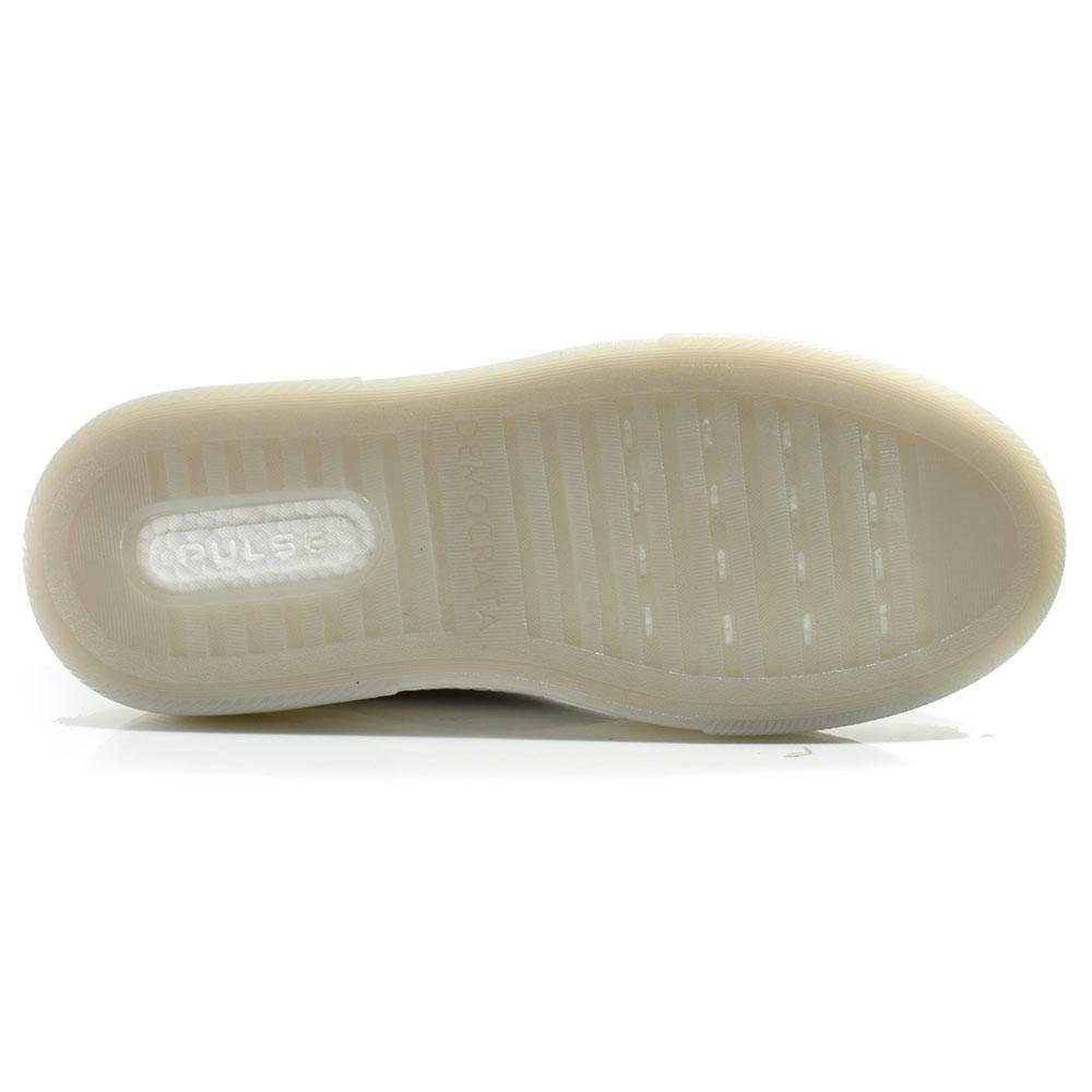 Tênis de Couro Masculino Democrata Beat Pulse 623101 Preto 7