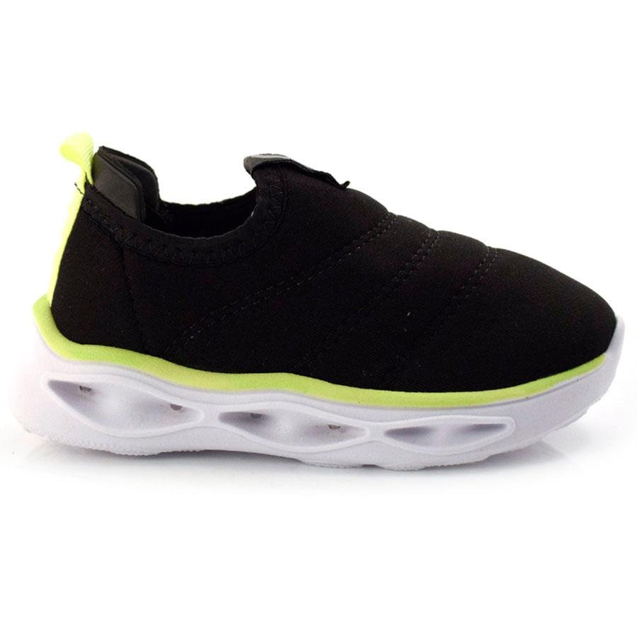 Tênis Infantil com Led Molekinho 2620.103.14913 Preto 3