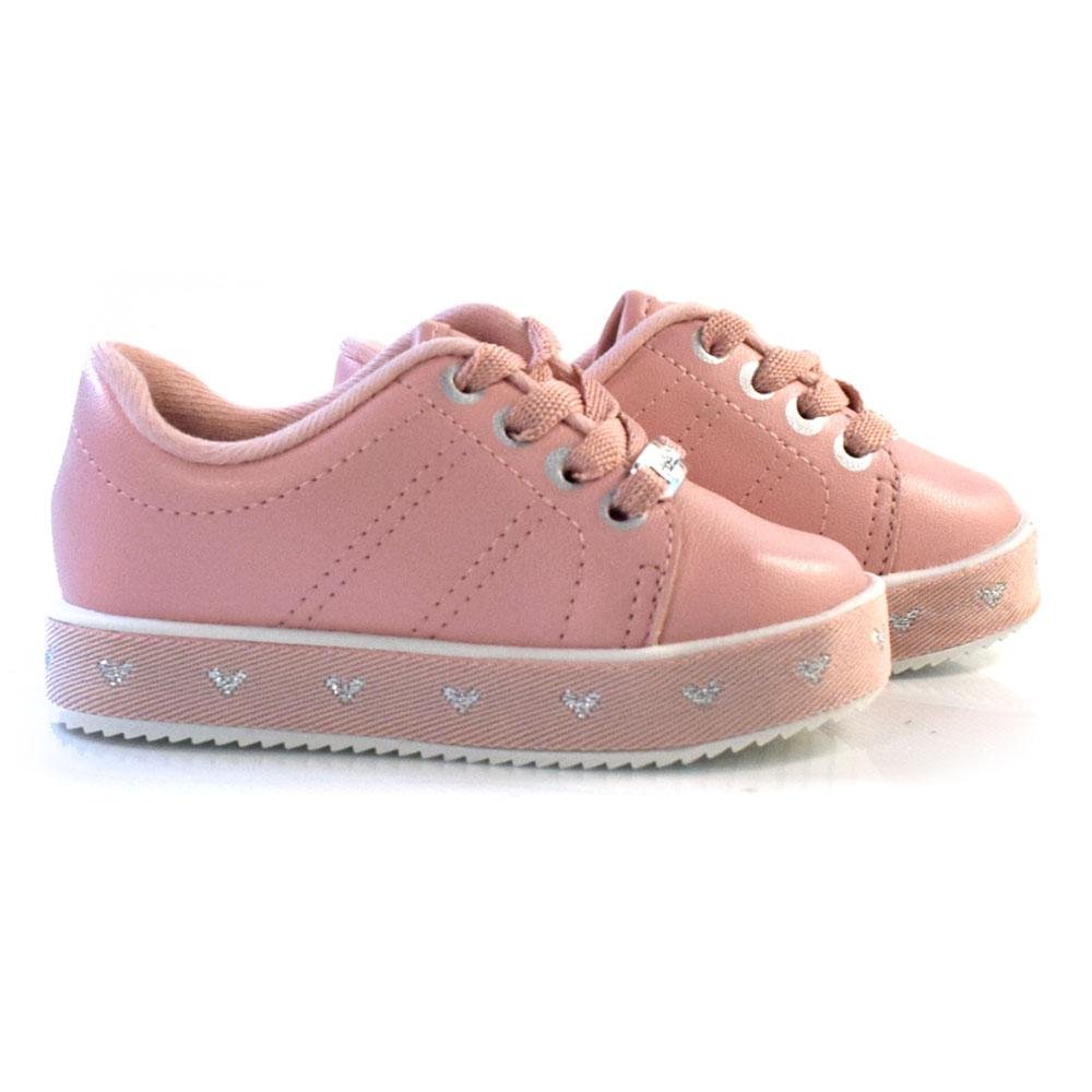 Tênis Infantil Molekinha 2131.612.27377 Rosa 2