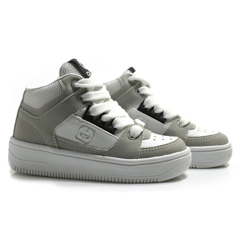 Tênis Infantil Ollie Rio RIO BB Cinza/Branco 2