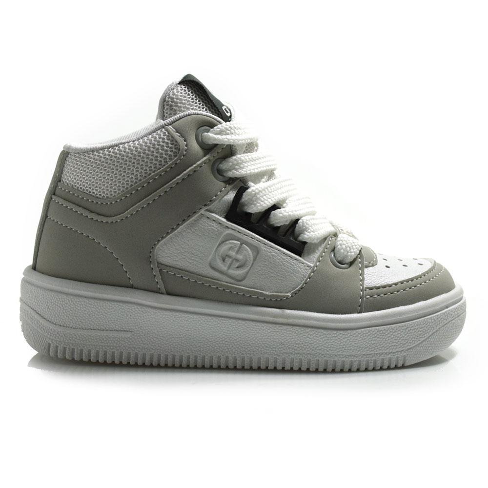 Tênis Infantil Ollie Rio RIO BB Cinza/Branco 3