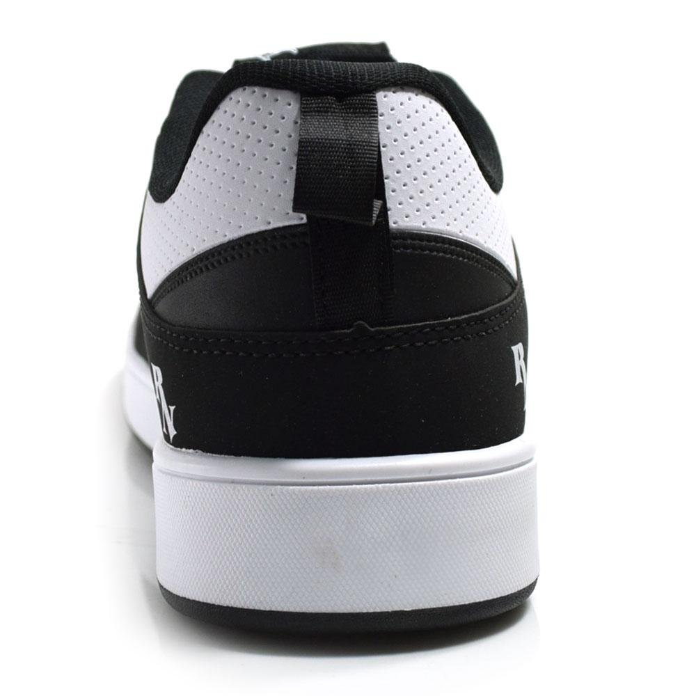 Tênis Masculino Street e Casual Red Nose RNVM305 Branco/Preto 4