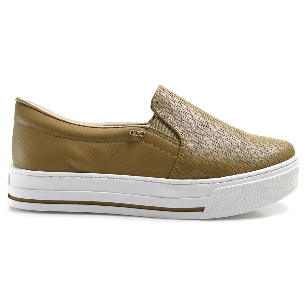 Tênis Slip On Feminino Via Marte 027-027-02 Marrom 3
