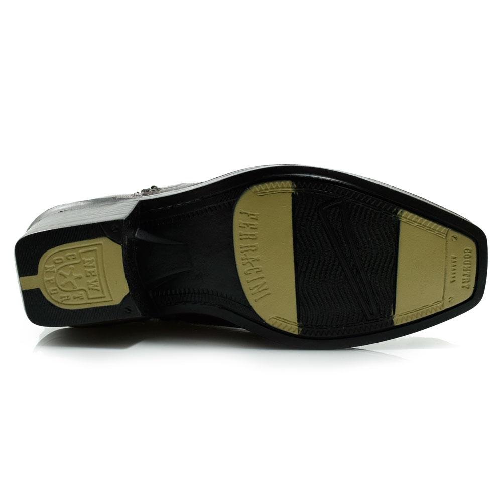 Bota Masculina Ferracini de Couro New Country 8907 Marrom 7