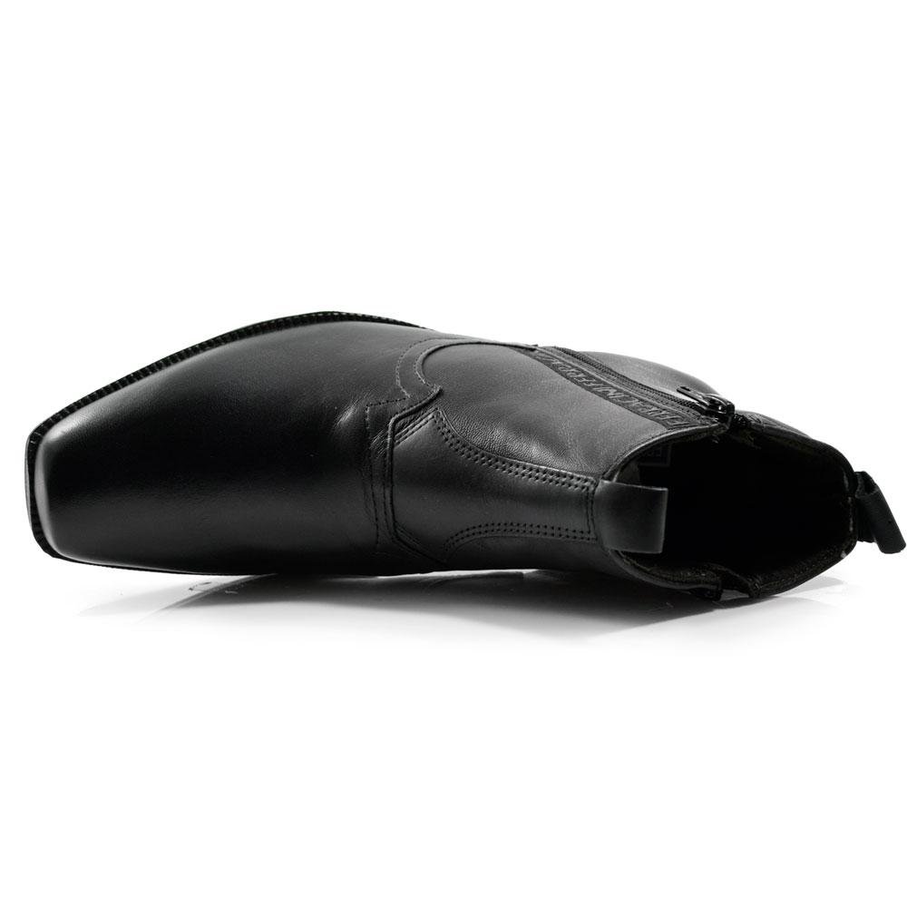 Bota Masculina Ferracini de Couro New Country 8907 Preto 6