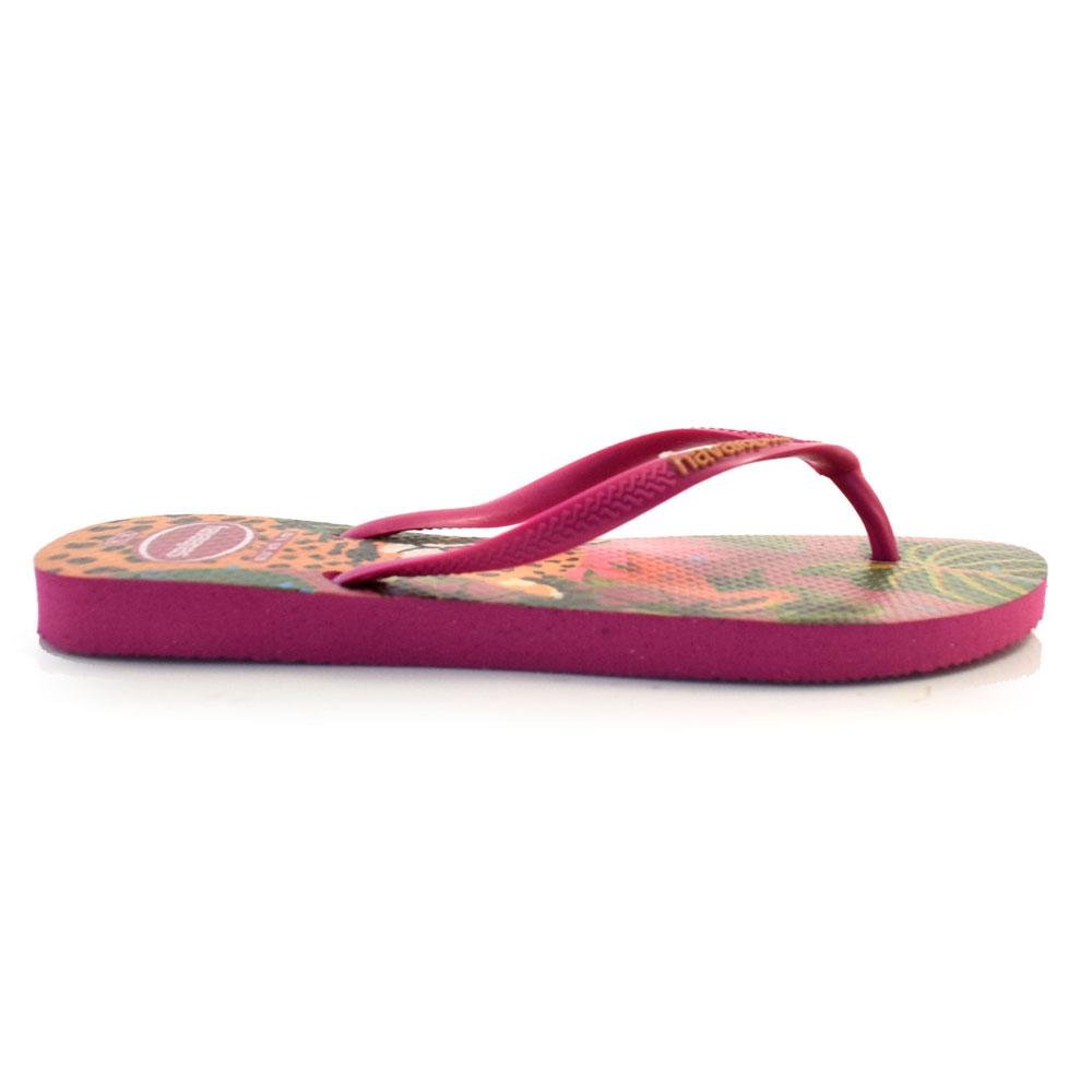 Chinelo Feminino Havaianas Slim Summer Bliss 4149813 Rosa 3