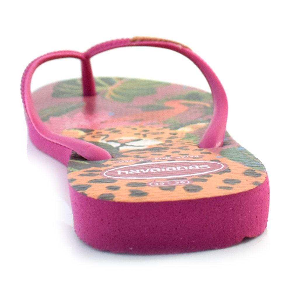 Chinelo Feminino Havaianas Slim Summer Bliss 4149813 Rosa 4
