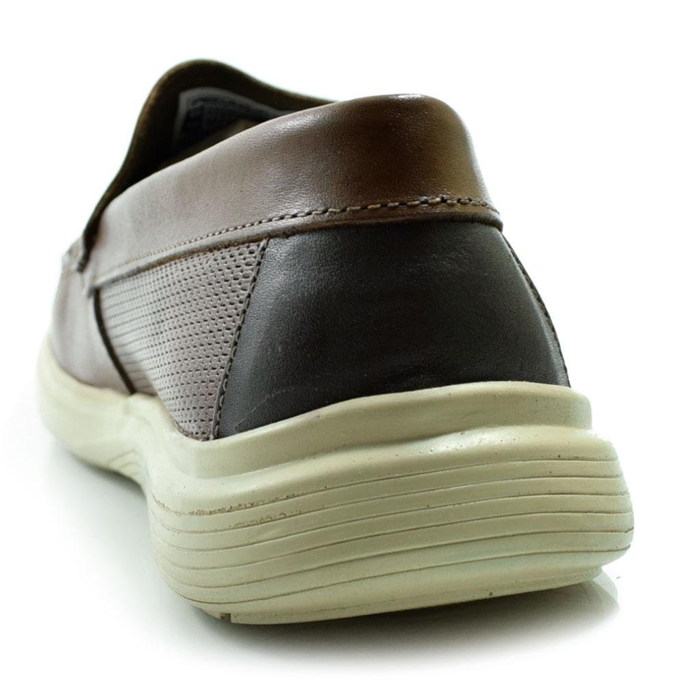 Mocassim de Couro Masculino Pegada 142202 Marrom 4