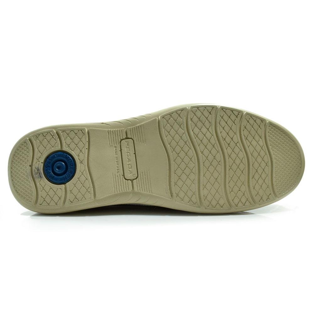 Mocassim de Couro Masculino Pegada 142202 Marrom 7