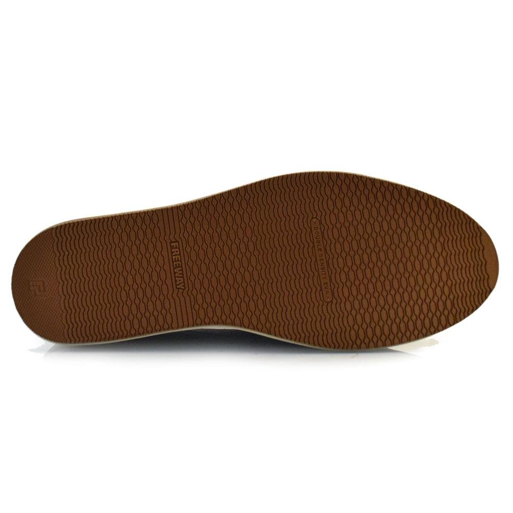 Mocassim Masculino de Couro Free Way LUCA01 Marrom 7