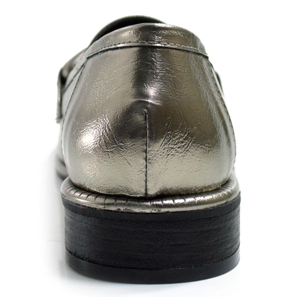 Mocassim Feminino Suzzara 4399-11078 Prata 4