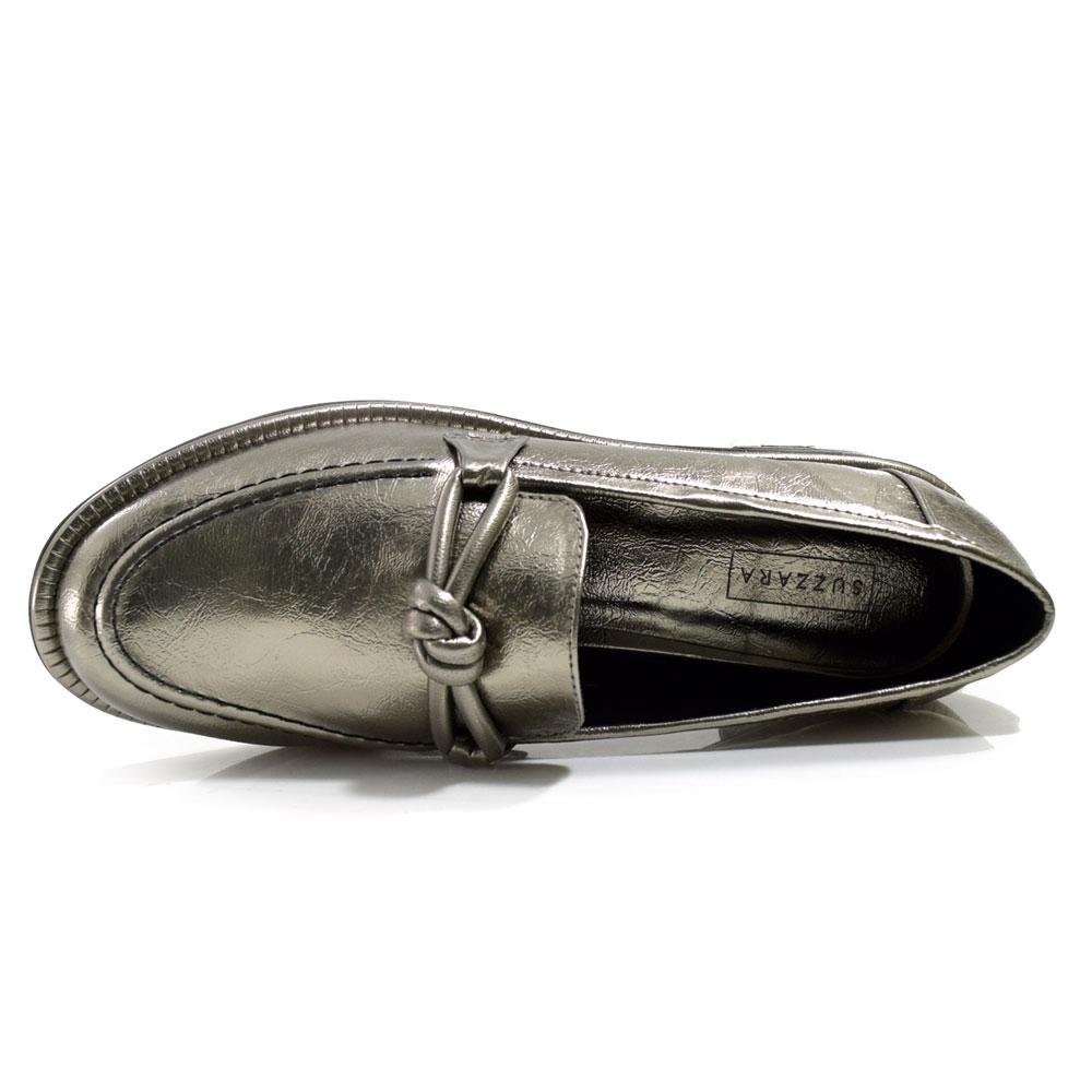 Mocassim Feminino Suzzara 4399-11078 Prata 6